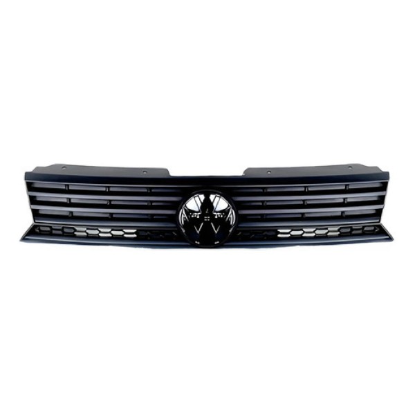 Grade Radiador Saveiro 2017 A 2019 Gol Trend 2019 S/ Emblema Preto