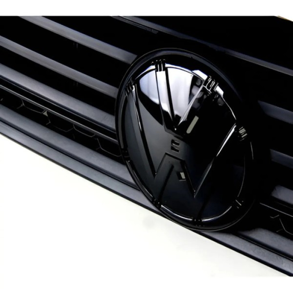 Grade Radiador Saveiro 2017 A 2019 Gol Trend 2019 S/ Emblema Preto
