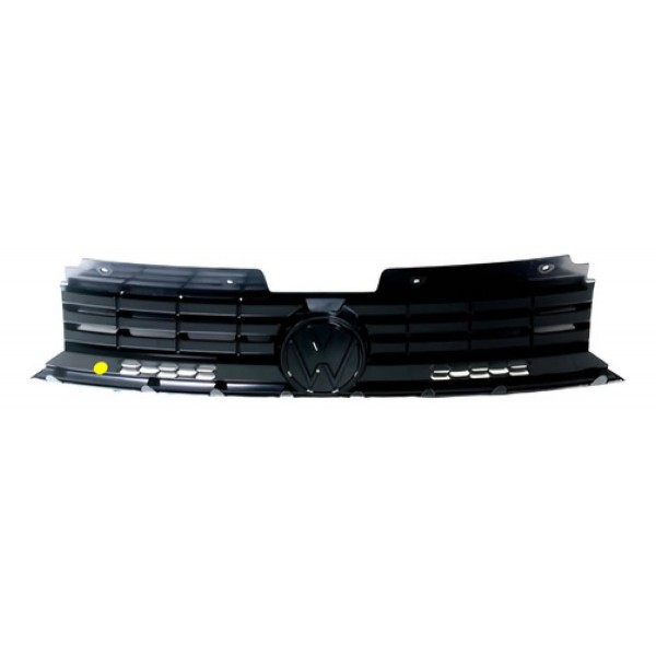 Grade Radiador Saveiro 2017 A 2019 Gol Trend 2019 S/ Emblema Preto