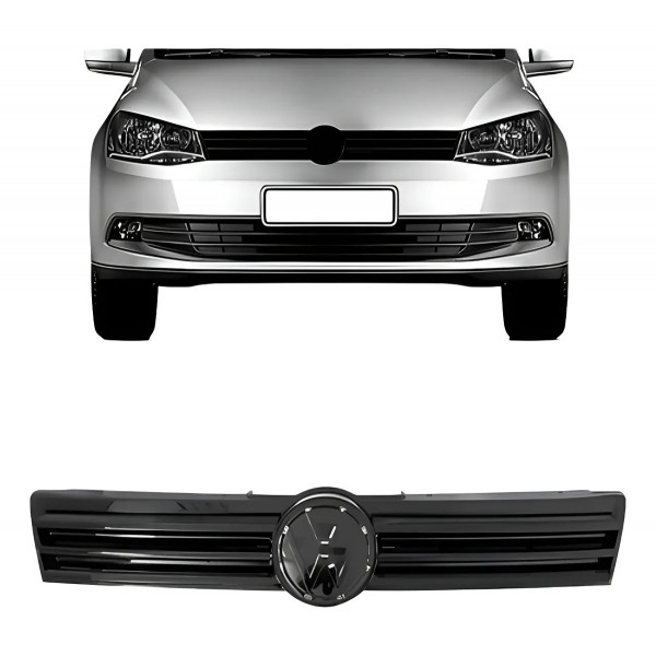 Tela Radiador Gol G6 2013 Ate 2016 Com Friso Cromado