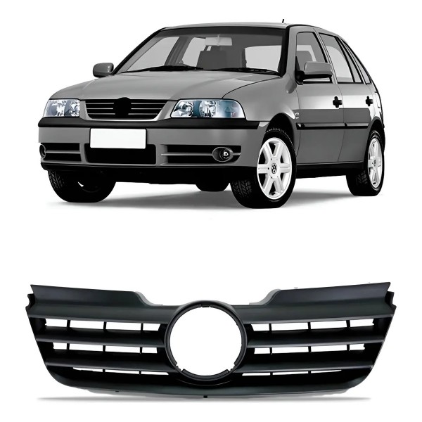Grade Radiador Gol 2004 A 2005 G3 Fase 2 Preto Mega Desconto
