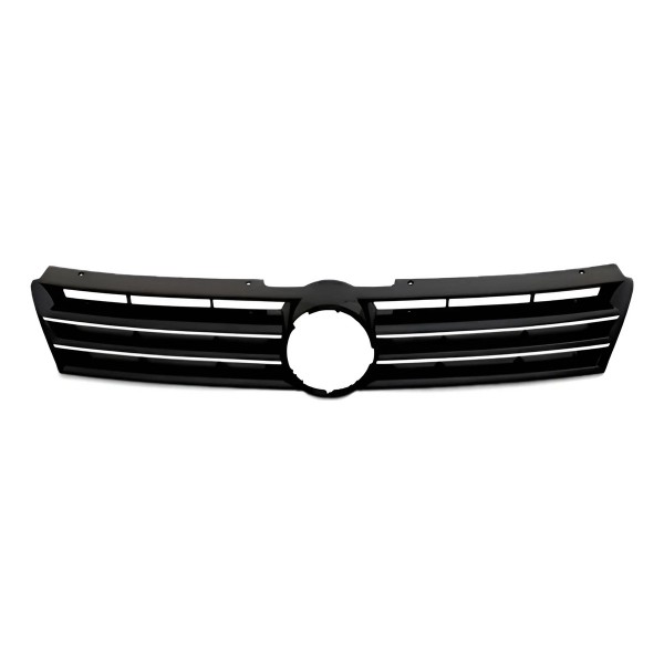 Grade Space Fox 2010 Até 2023 Black Piano Com Friso Cromado