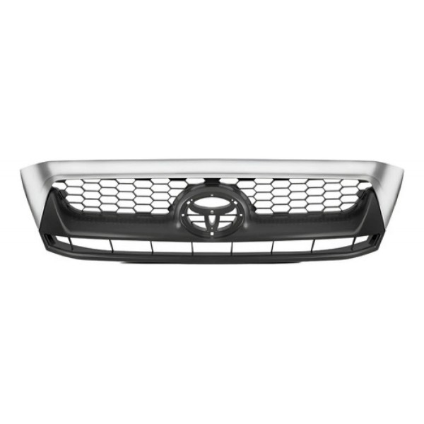 Grade Radiador Cromado/ Preto Hilux Pick-up 2009 A 2011