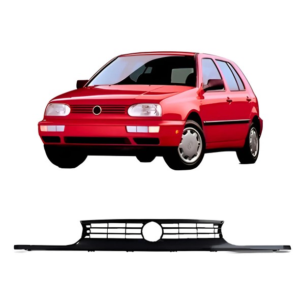 Grade Radiador Golf 1994 1995 1996 1997 1998 Preto