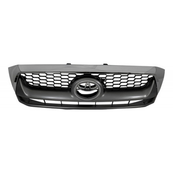 Grade Radiador Hilux Srv 2009/11 Cromado/cinza Escuro Oferta