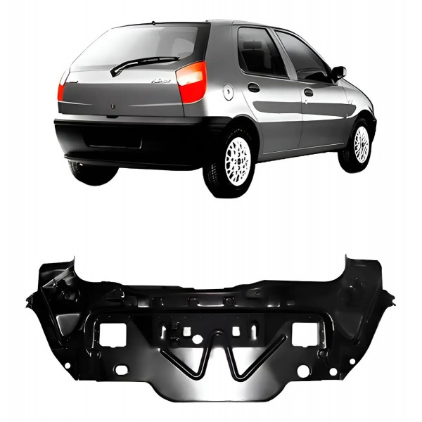Painel Traseiro Para Fiat Palio 1998 1999 2000