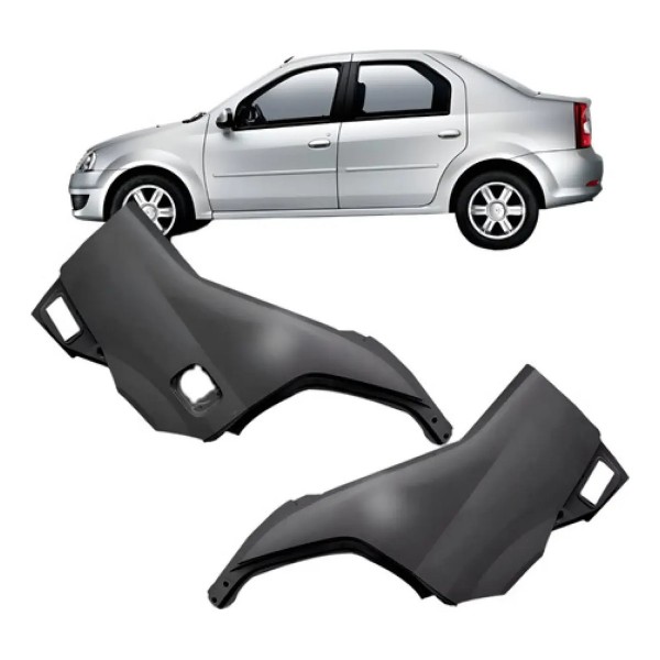 Lateral Traseira Logan 2007 2008 2009 2010 2011 2012 2013