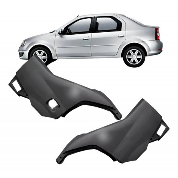Lateral Traseira Logan 2007 2008 2009 2010 2011 2012 2013