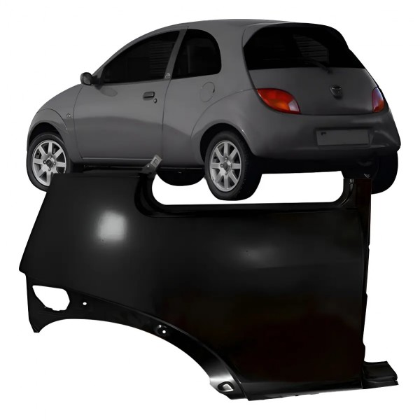 Lateral Traseira Ka 1997 98 99 00 01 02 03 04 05 06 2007