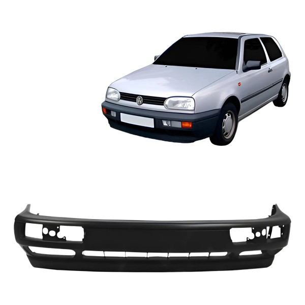 Parachoque Golf Mexicano 94 1995 1996 1997 1998 C/ Spoiler. Preto