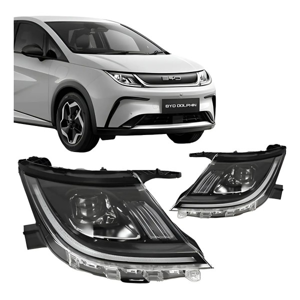 Farol Direito Byd Dolphin 2023 A 2024 Full Led - Direito/passageiro