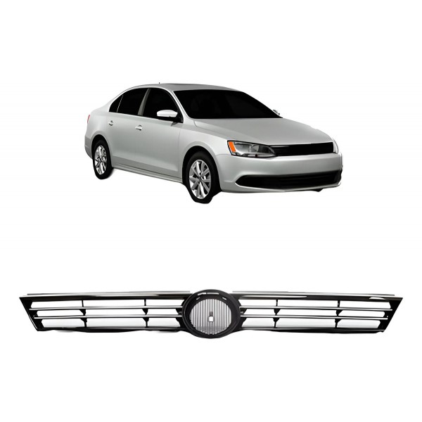 Grade Radiador Jetta 2011 2012 2013 2014 Preta