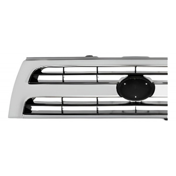 Grade Radiador Hilux Sw4 2001 A 05 Preta C/ Moldura Cromada