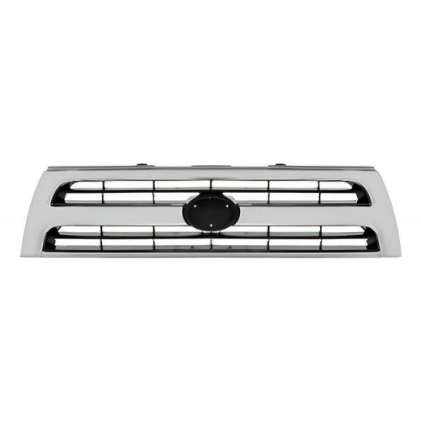 Grade Radiador Hilux Sw4 2001 A 05 Preta C/ Moldura Cromada