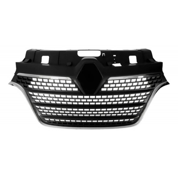Grade Renault Master 2022 2023 3 Frisos Cromado S/ Emblema