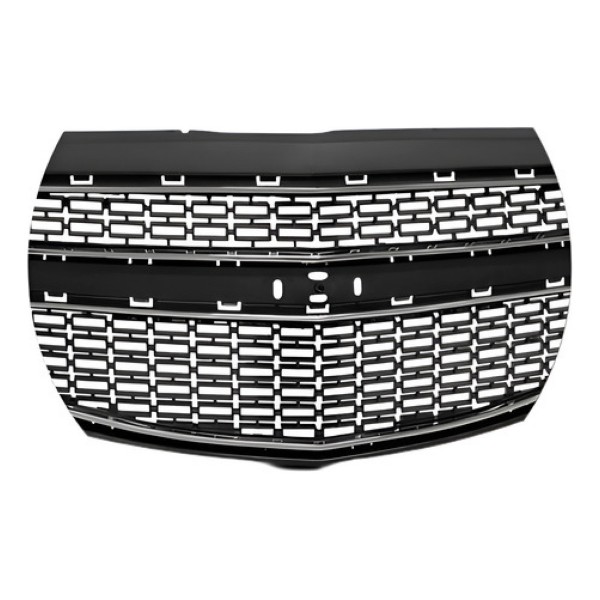 Grade Radiador Agile Montana 2010 A 2013 Preta Retrovex Preto