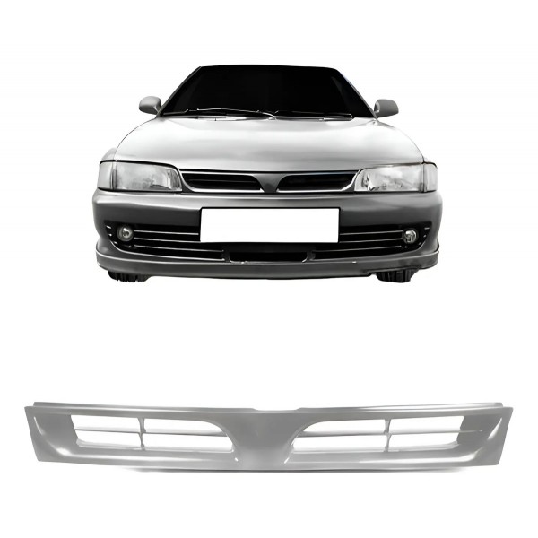 Grade Radiador Lancer 1993 1994 1995 Cinza.
