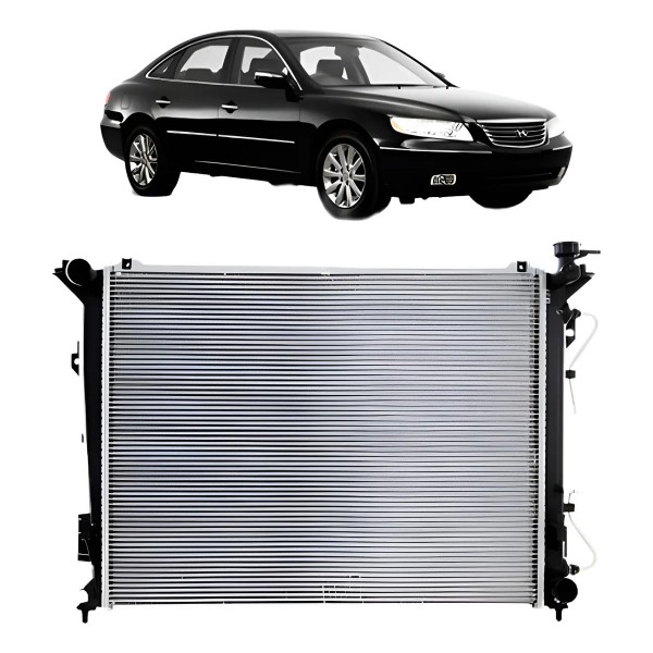 Radiador Azera 2009 2010 2011 Automático Manual Alumínio
