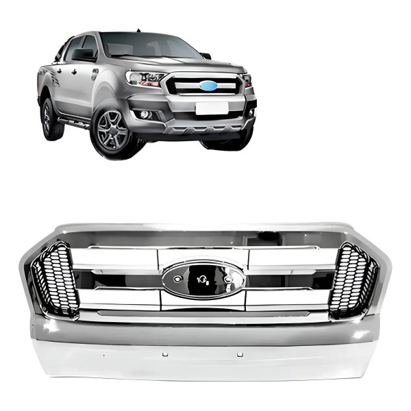 Grade Dianteira Ford Ranger 2017 2018 2019 Cromada Nova