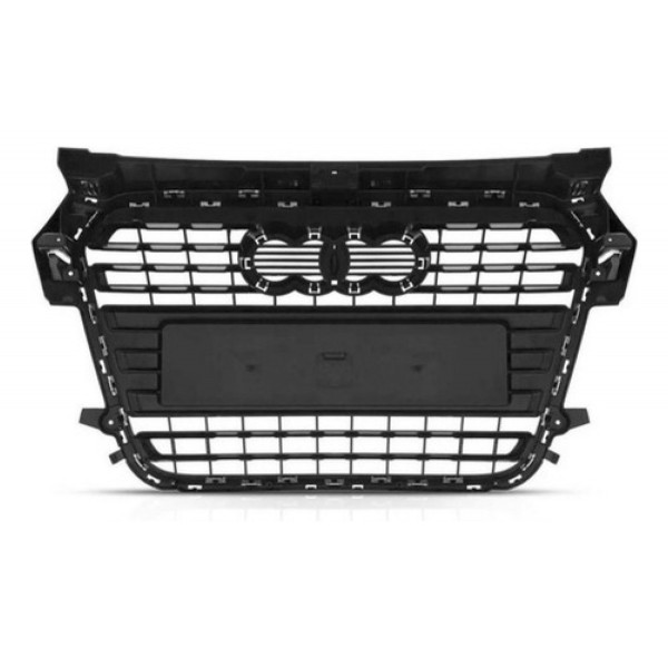 Grade Radiador Audi A1 2011 2012 2013 2014 2015 Cinza Escuro Preto