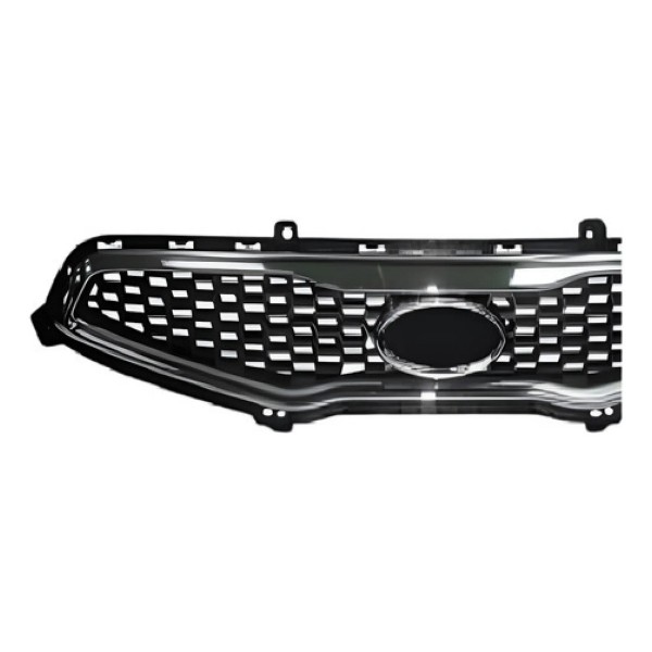 Grade Radiador Picanto 2012 A 2015 Preto C/ Moldura Cromada