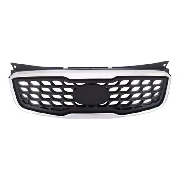 Grade Radiador Para Kia Picanto 2011 Com Moldura Cromada