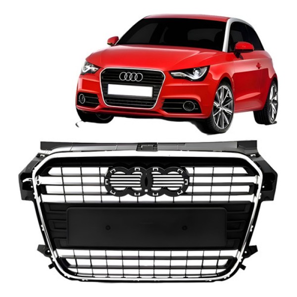 Grade Radiador Audi A1 2011 2012 2013 2014 2015 Cinza Escuro
