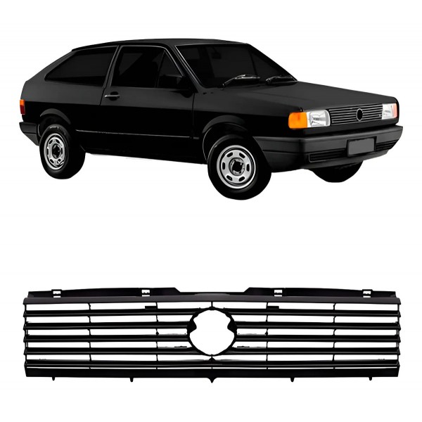 Grade Radiador Parati Voyage 1987 Até 1990 Preto