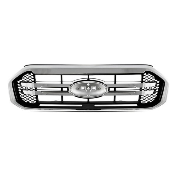 Grade Radiador Cinza/preta Ranger 2020 A 2023