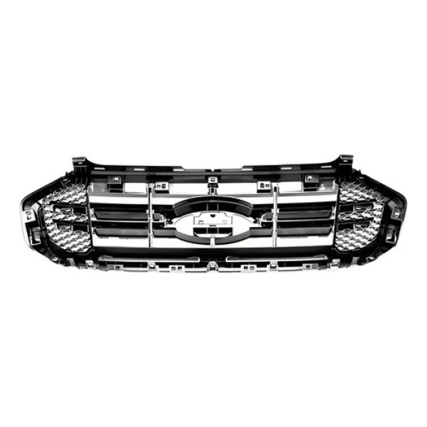 Grade Radiador Cinza/preta Ranger 2020 A 2023