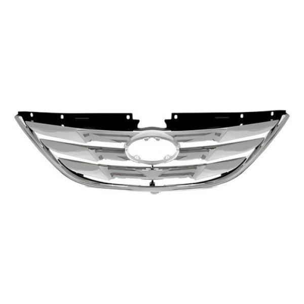 Grade Dianteira Sonata Para Hyundai Cromada 2011 A 2014