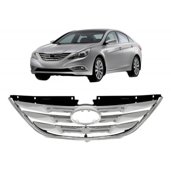 Grade Sonata Hyundai Cromada 2011 A 2014 Preto