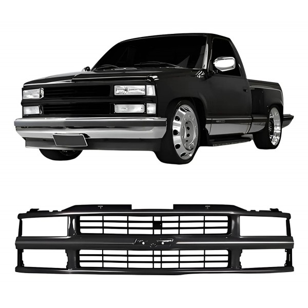 Grade Radiador Silverado 1997 A 04 Preto