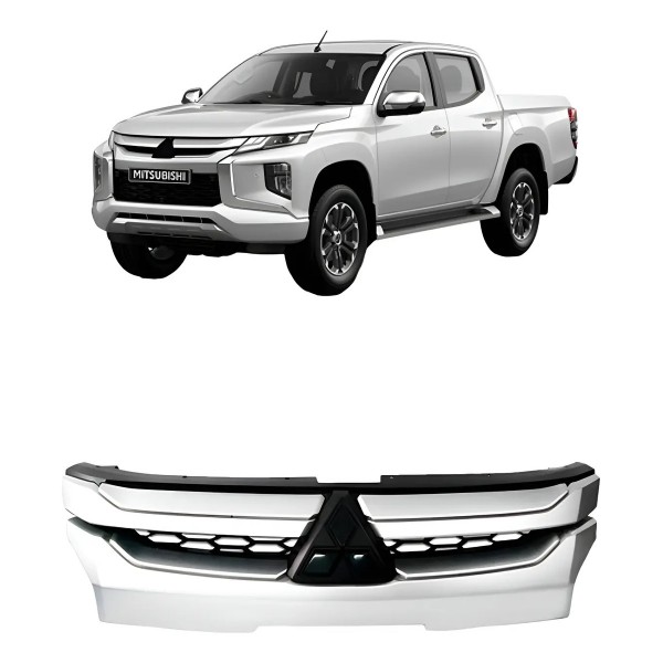 Grade L200 Triton 2021 A 2023 Cromada E Preto