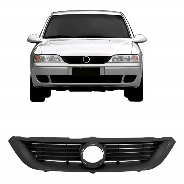 Grade Radiador Vectra 1997/2005 Pto Encaixe Emblema 6 Furos