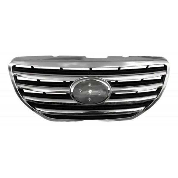 Grade Radiador Lifan X60 2013 A 2016 Preto E Cromado Preto