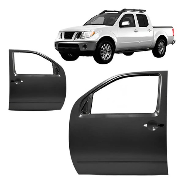 Porta Dianteira Para Nissan Frontier 2007 2008 2009 A 2015 Esquerdo