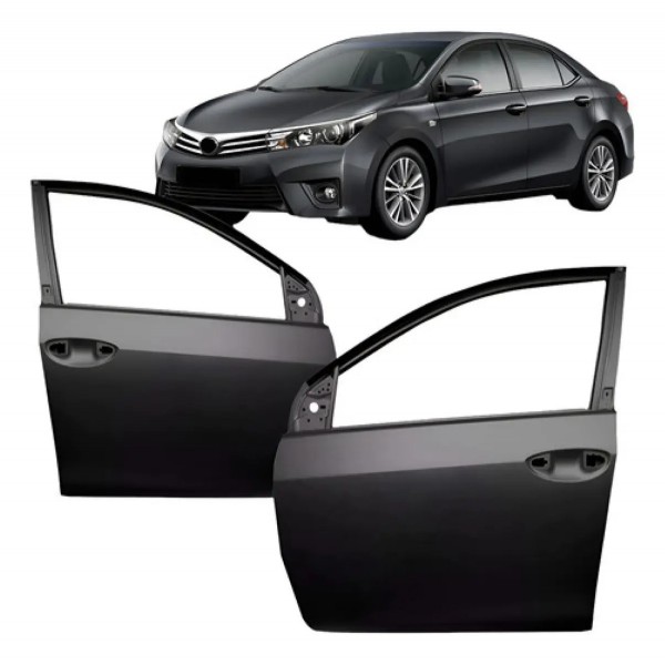 Par Porta Dianteira Para Toyota Corolla 2015 A 2018