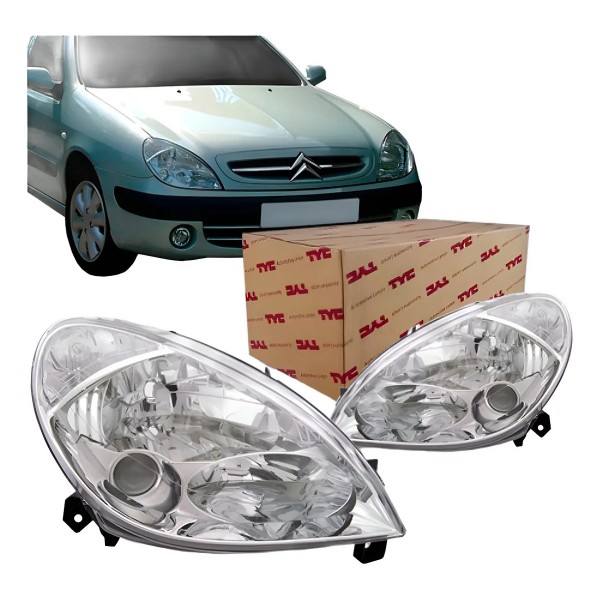 Farol Citroen Xsara Ano 2001 A 2006 Tyc Direito/passageiro