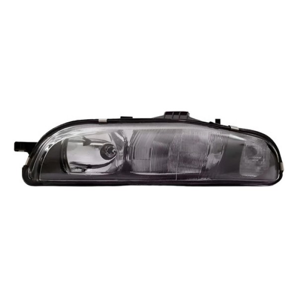 Par Farol Para Fiat Marea 1997 1998 A 2003 Fume Raiado Ambos Lados