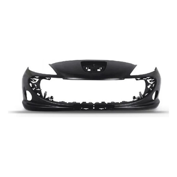 Parachoque Dianteiro Peugeot 207 08 A 12 Preto C/furo