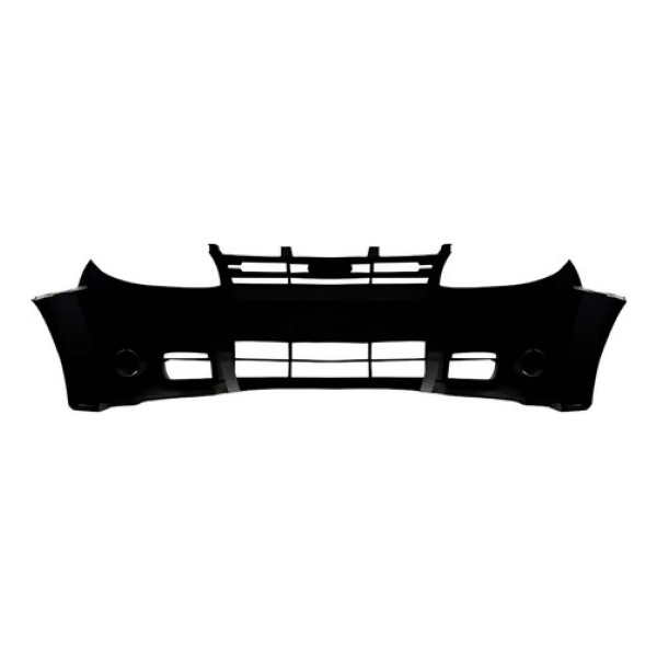 Parachoque Dianteiro Ford Ka 08 A 10 Preto Liso S/furo Milha