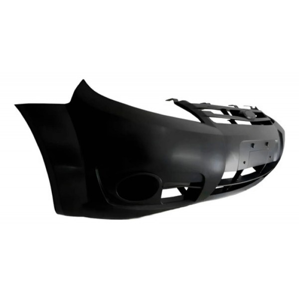 Parachoque Dianteiro Ford Ka 08 A 10 Preto Liso S/furo Milha