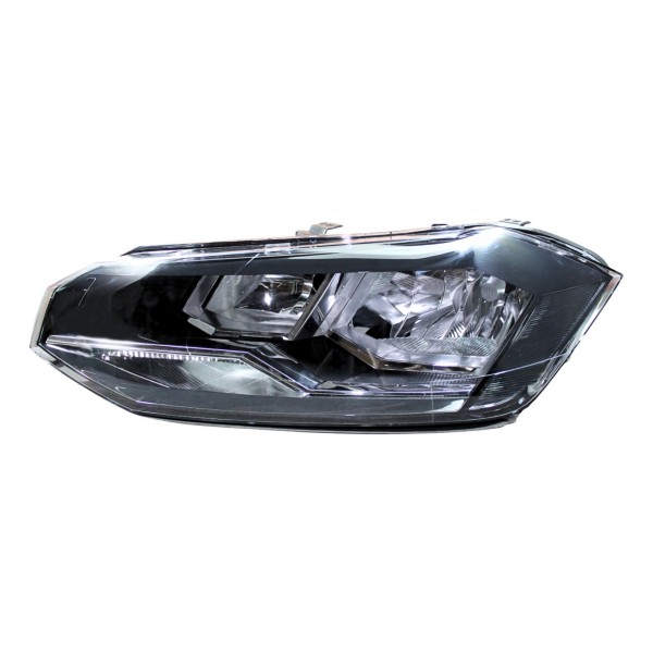 Farol Principal Polo Virtus 18 19 20 21 22 Le Friso Cromado Esquerdo/motorista