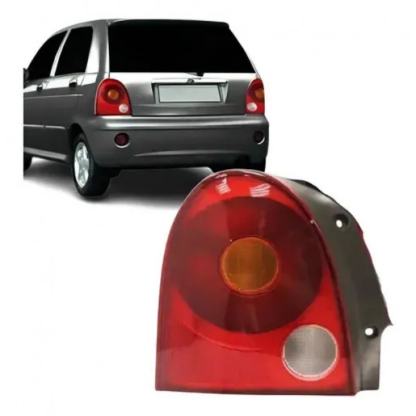 Lanterna Sinaleira Traseira Chery Qq 2011 12 13 14 15 2016 Esquerdo/motorista Vermelho