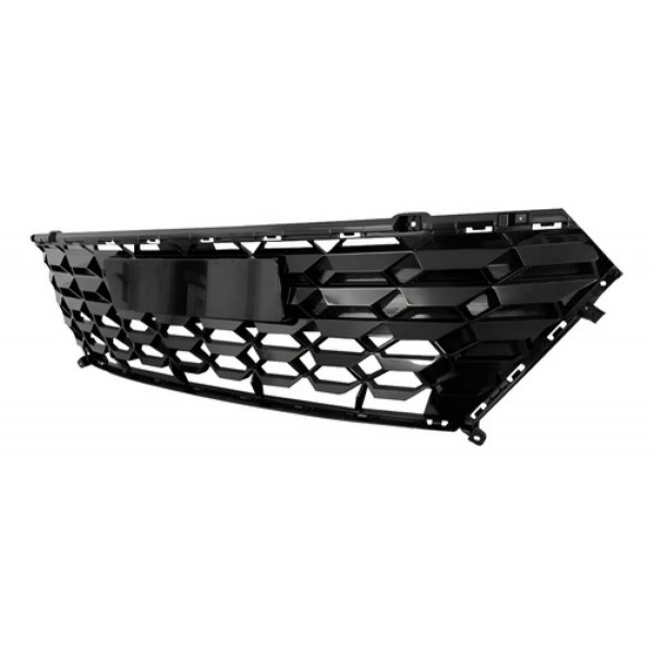 Grade Central Para Hyundai Hb20 2023 A 2024  Preta Brilhante Black Piano