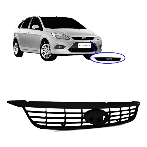 Grade Superior Ford Focus 2009 2010 2011 2012 Original Preto