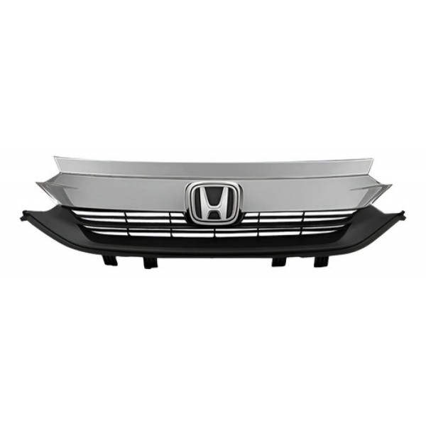 Grade Do Radiador Honda City 2022 2023 2024 C/ Friso Cromado Brilhante