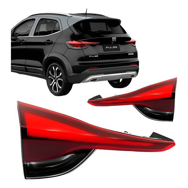 Lanterna Mala Traseira Fiat Pulse Ano 2022 A 2025 Com Led