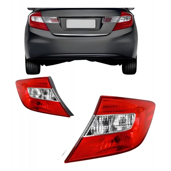 Sinaleira Traseira Para Honda Civic 2012 2013 2014